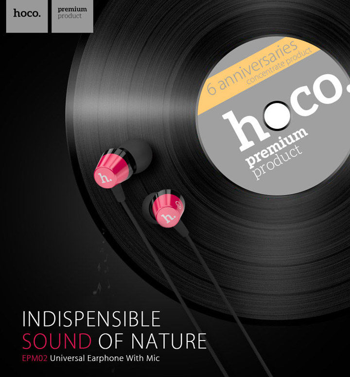 Tai nghe nhét tai HOCO (Trắng)