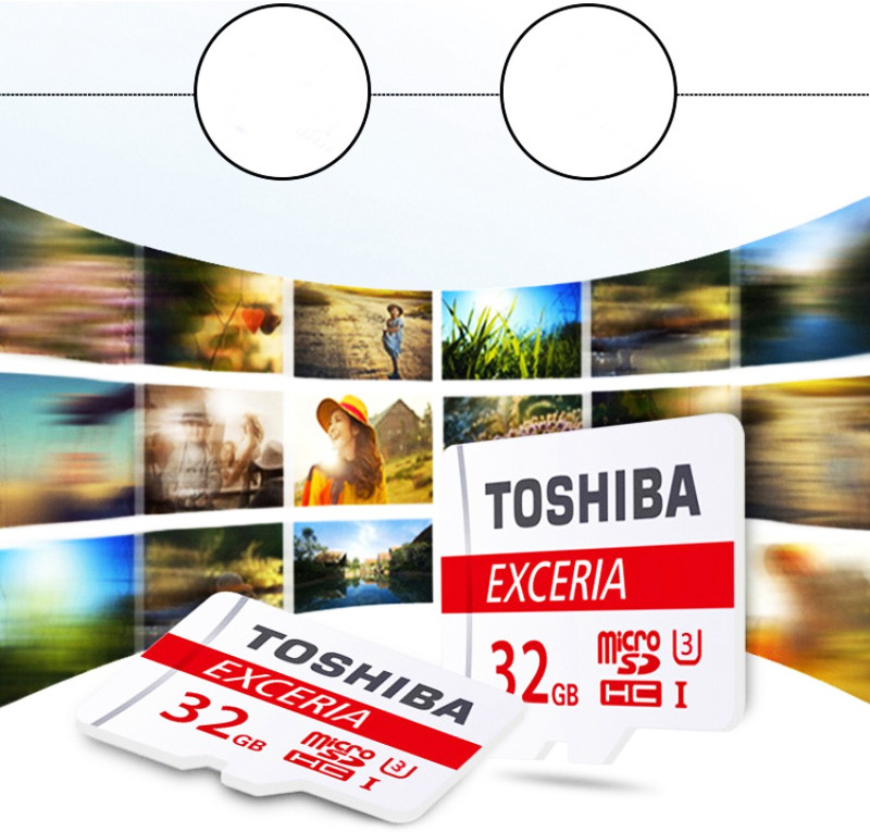 Thẻ nhớ Micro SDHC Toshiba 32GB Exceria™ M30148Mbs (Tặng Adapter)