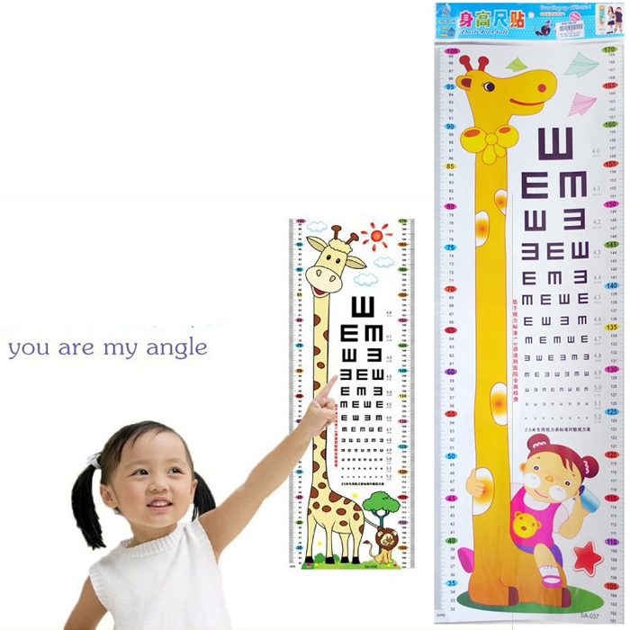 Tranh thước đo hình thú dán tường