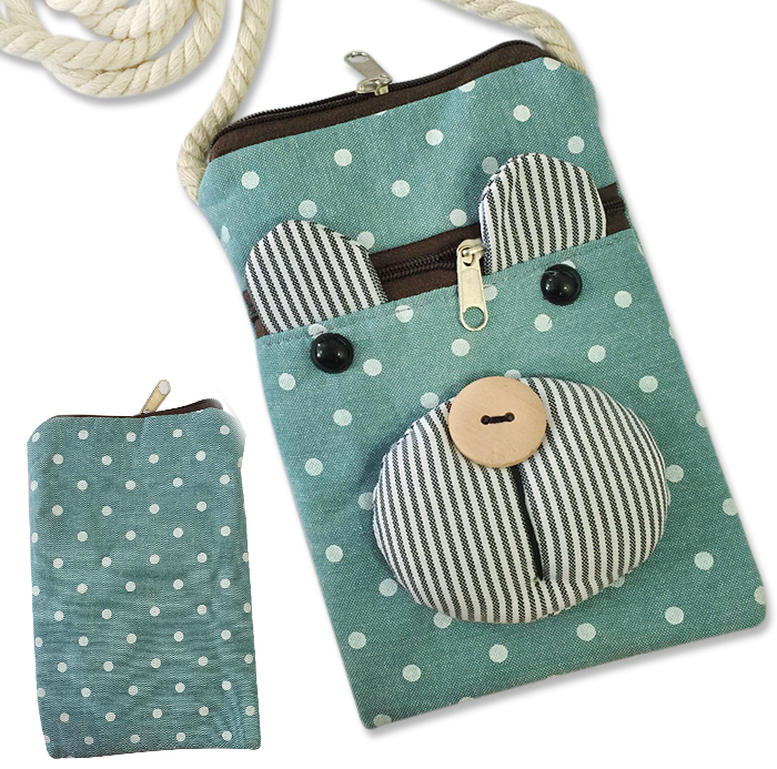 Túi đeo chéo đựng điện thoại hình thú