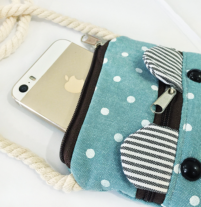 Túi đeo chéo đựng điện thoại hình thú