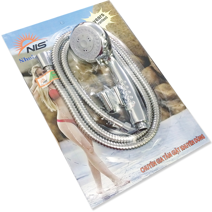 Bộ vòi sen tắm tăng áp inox NLS chống gỉ cao cấp