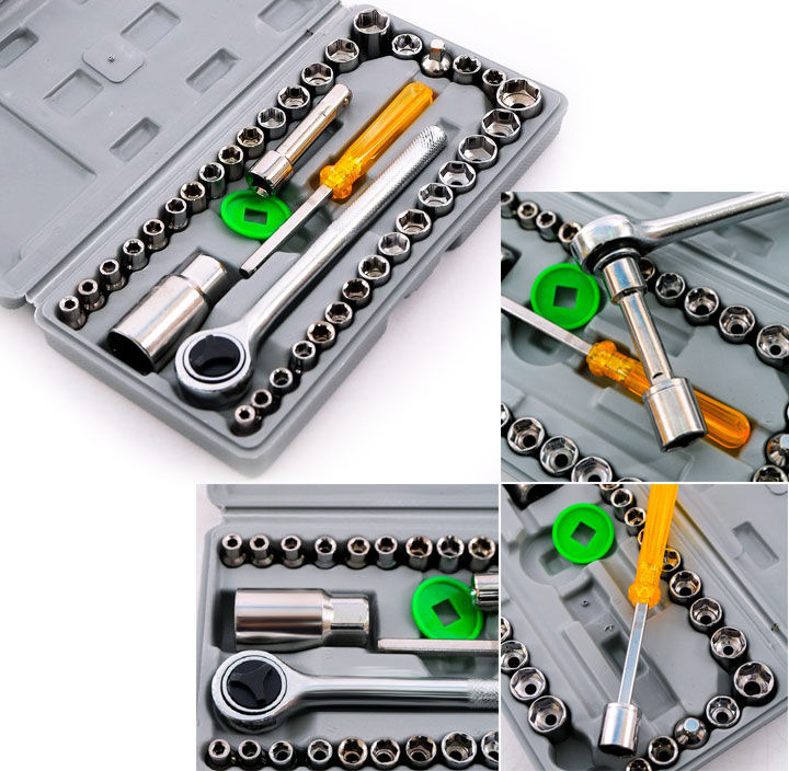 Bộ dụng cụ sữa chữa đa năng 40 món