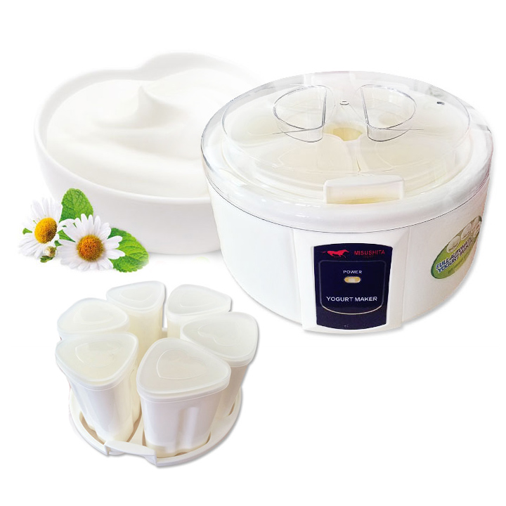 Máy làm sữa chua Mitsushita 6 cốc(Trắng)(White)