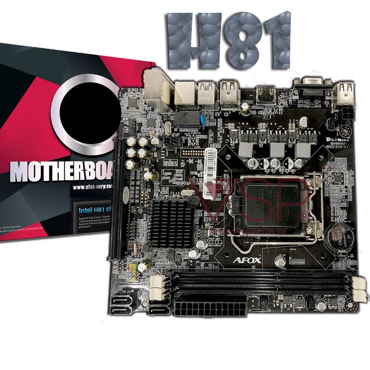 Bo mạch chủ (mainboard) NetPro H61/H81 New 100% (BH 36 tháng)