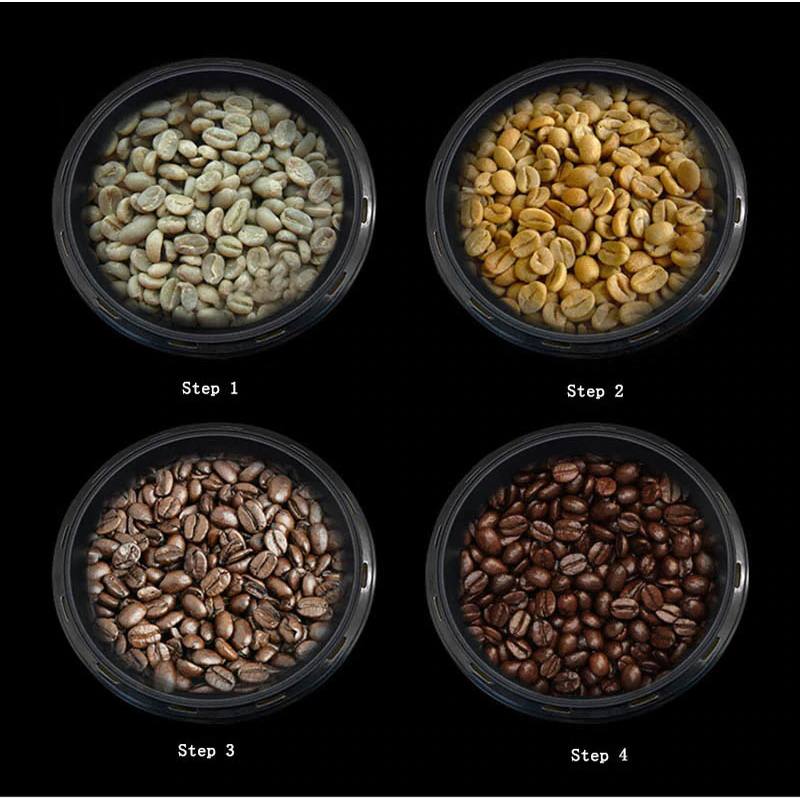 Máy rang/Máy xay cafe mini bằng điện tự động công nghệ Nhật Bản tiện lợi đa năng (có thể rang đậu phộng, đậu nành, mè,..)