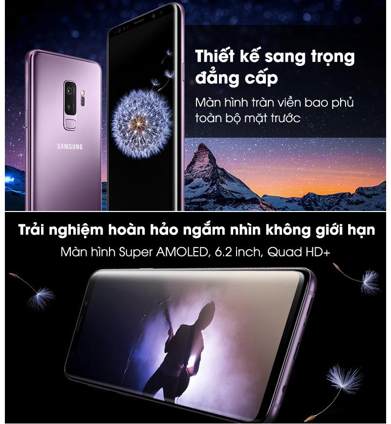 Điện thoại Samsung Galaxy S9 Plus likenew (full hộp, bảo hành 12 tháng)