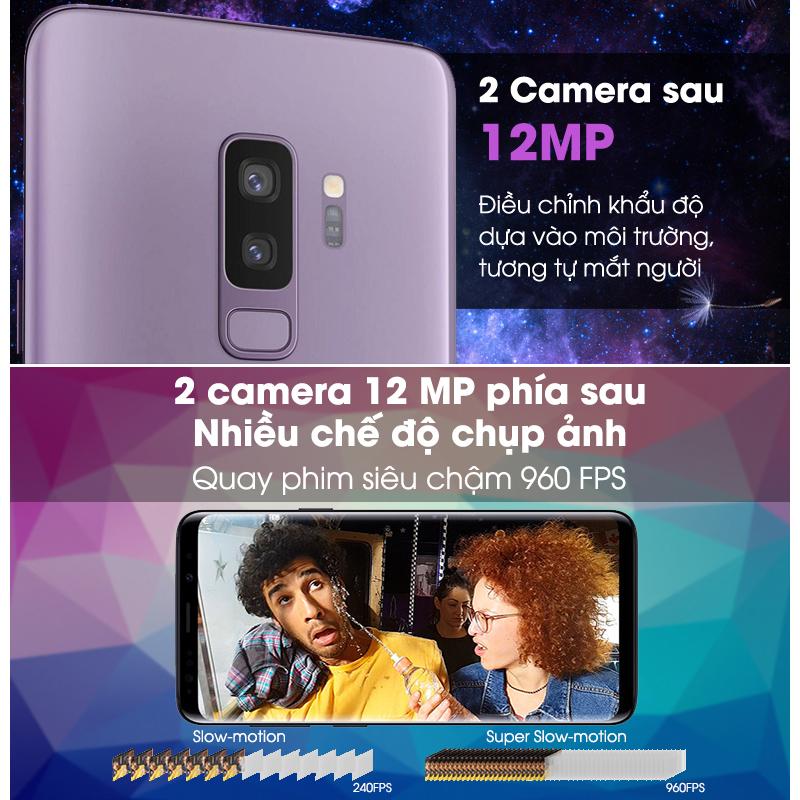 Điện thoại Samsung Galaxy S9 Plus likenew (full hộp, bảo hành 12 tháng)