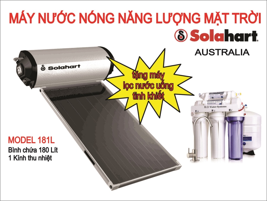 Máy nước nóng NLMT Solahart