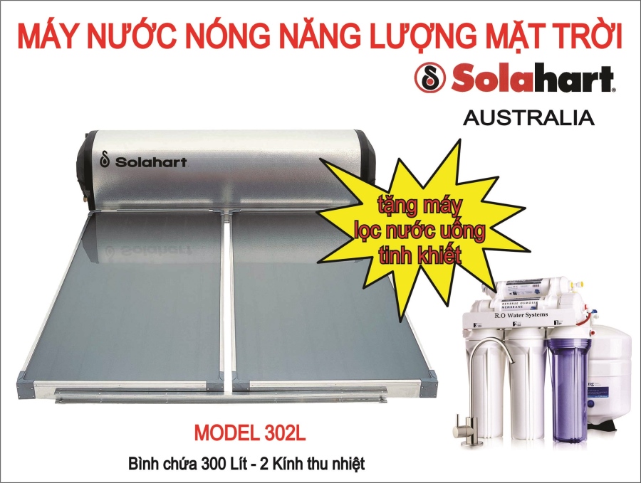 Máy nước nóng NLMT Solahart
