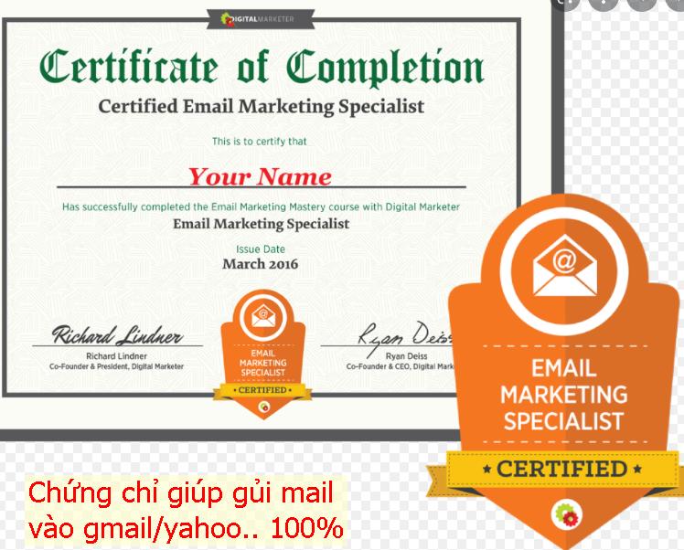 Email tịch hợp chứng chỉ ssl
