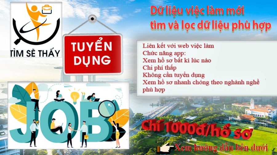 App việc làm -doanh nghiệp đại lý