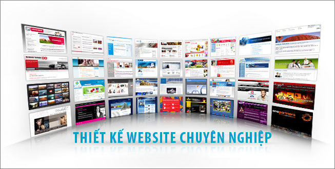 THIẾT KẾ WEBSITE TRỌN GÓI CHUYÊN NGHIỆP