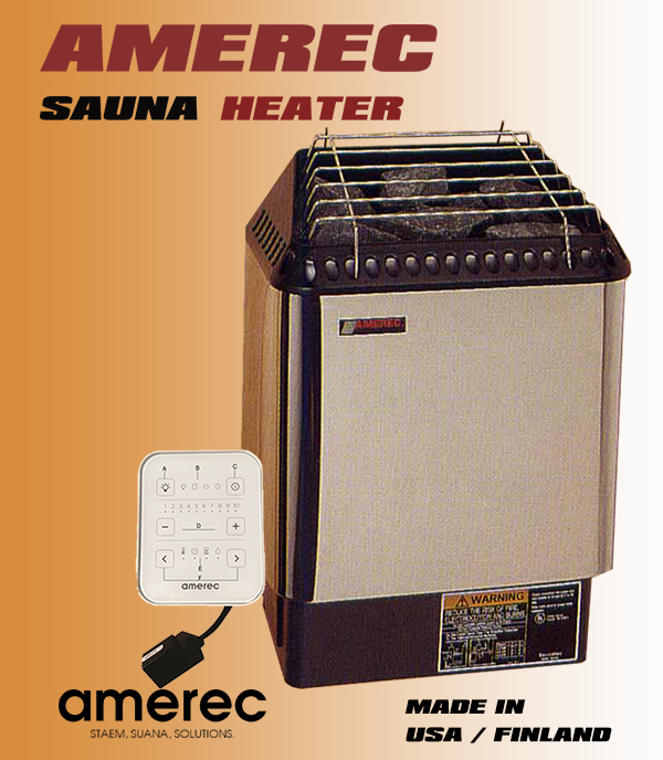 Máy xông hơi sauna AMEREC 6KW